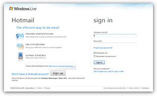 windows live hotmail sign in|How to sign in to Hotmail .